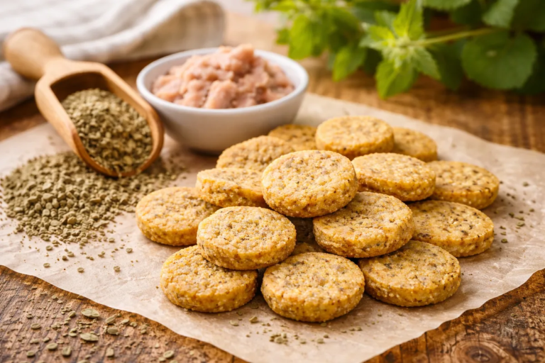 Homemade Catnip Cat Treats